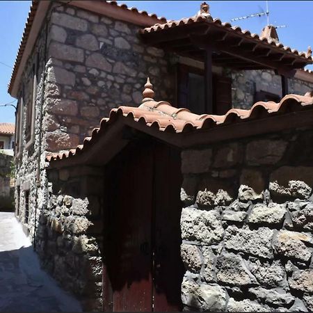 Wood And Stone In The Path Of Lava Villa Antissa Exteriör bild